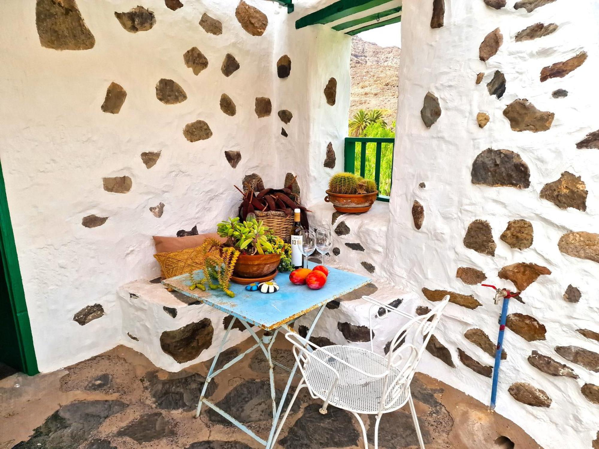 Villa Historica Casa Con Vistas Al Jardin De Cactus Y Montanas Mogán Exterior foto