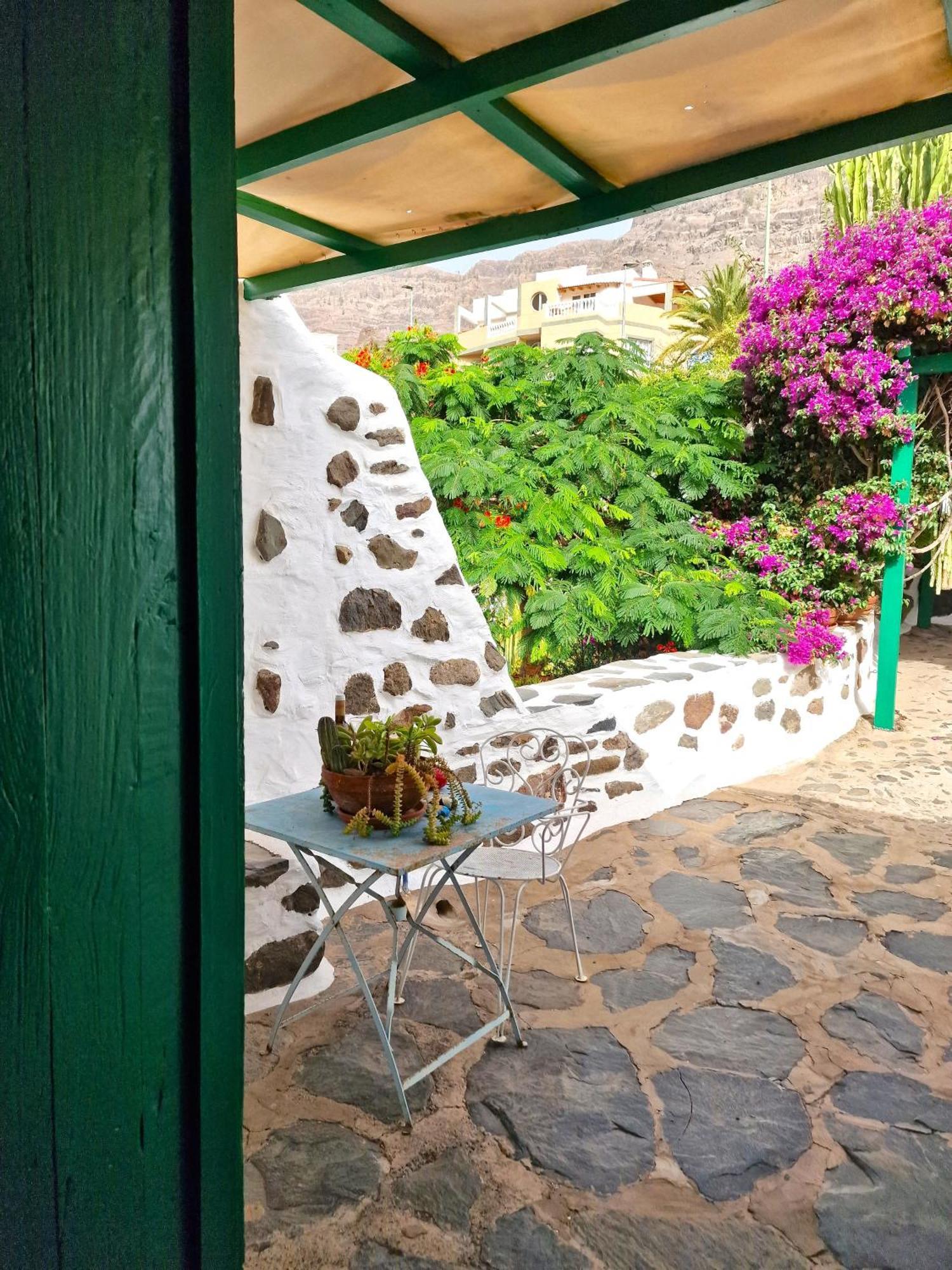 Villa Historica Casa Con Vistas Al Jardin De Cactus Y Montanas Mogán Exterior foto